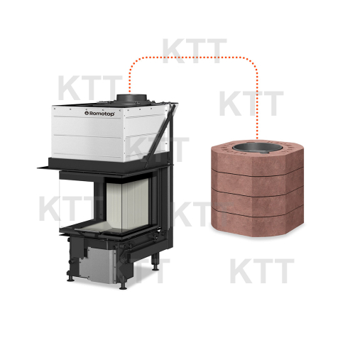 IMPRESSION U 3G L 55.51.55.24 K1M delené sklo sivý  igniton     s akumulačnými prstencami MAMMOTH (bez rámika )  