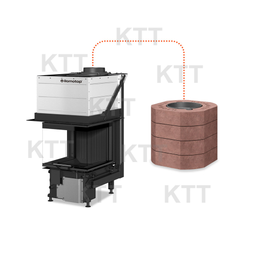 IMPRESSION U 3G L 55.51.55.26 K1M delené sklo čierny  igniton     s akumulačnými prstencami MAMMOTH (bez rámika ) 