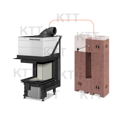IMPRESSION U 3G L 55.51.55.24 K1A delené sklo sivý  igniton s akumulačným modulárnym systémom AMS