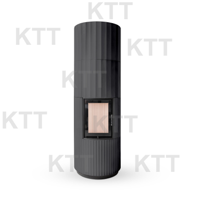 BLOX R55 vlna akumulacia 60/30 čierna matná jednosklo pánty vpravo