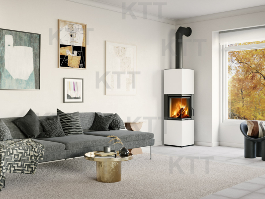 HARMONY L HA Keramické Delené sklo, vyhotovenie ľavé(panty v lavo ), vrátane akumulácie MAMMOTH